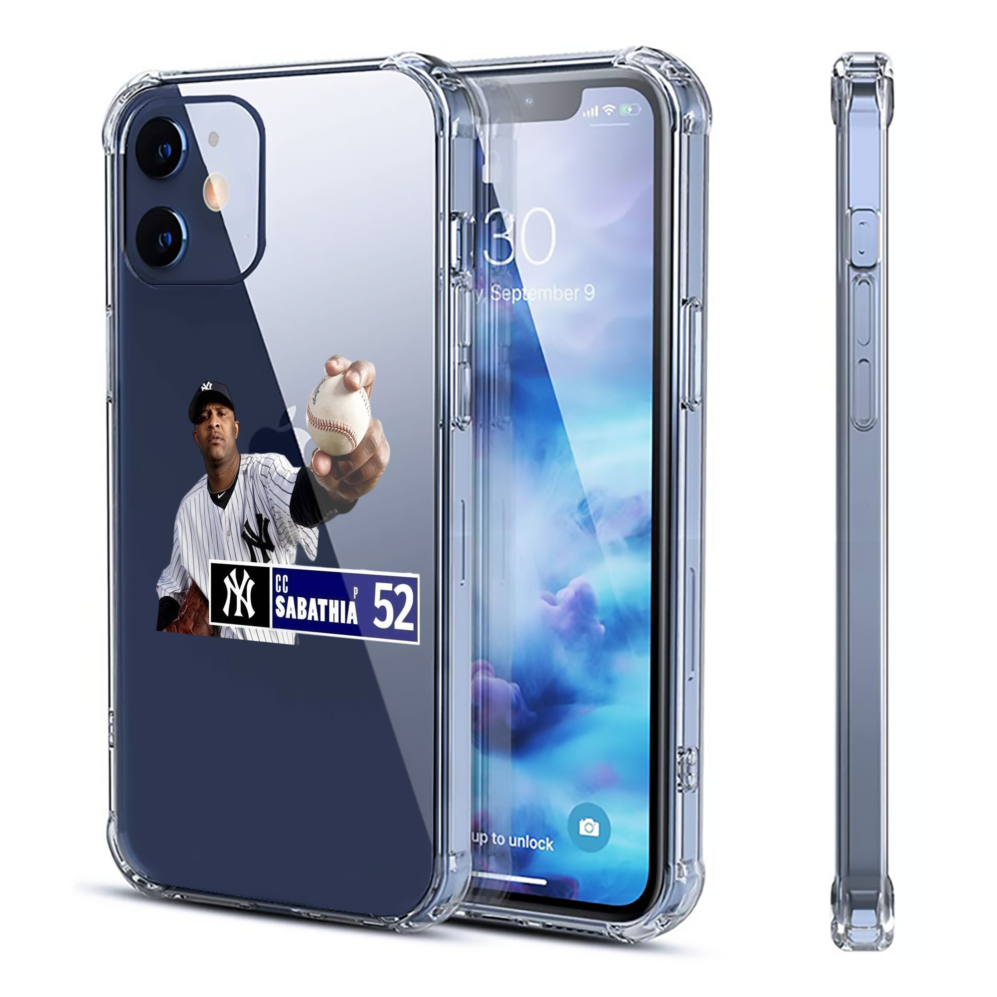 CC Sabatnia 1 Clear IPhone 12 Case – Soft TPU With UV Print – Enhanced Drop Protection, Precise Fit, Anti-Fingerprint, Customizable Design, Scratch-Resistant, Yellow-Resistant